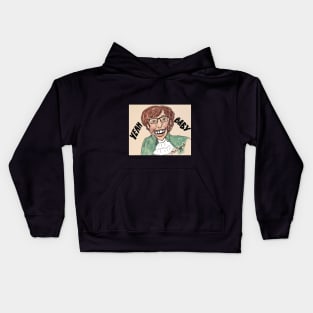 Mike Myers Sir Austin Danger Powers Yeah Baby Kids Hoodie